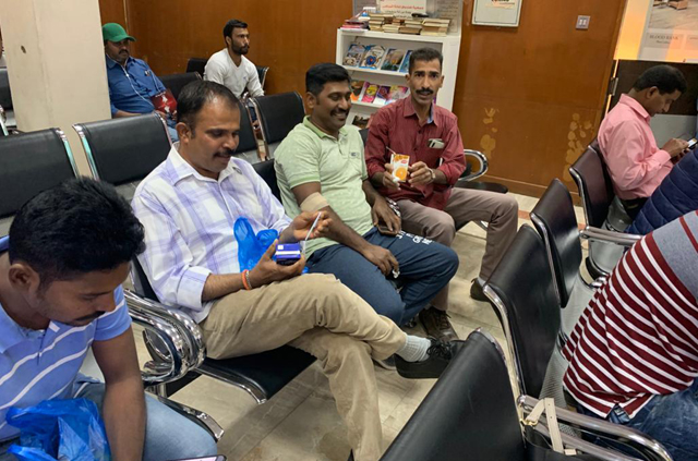blood donation...